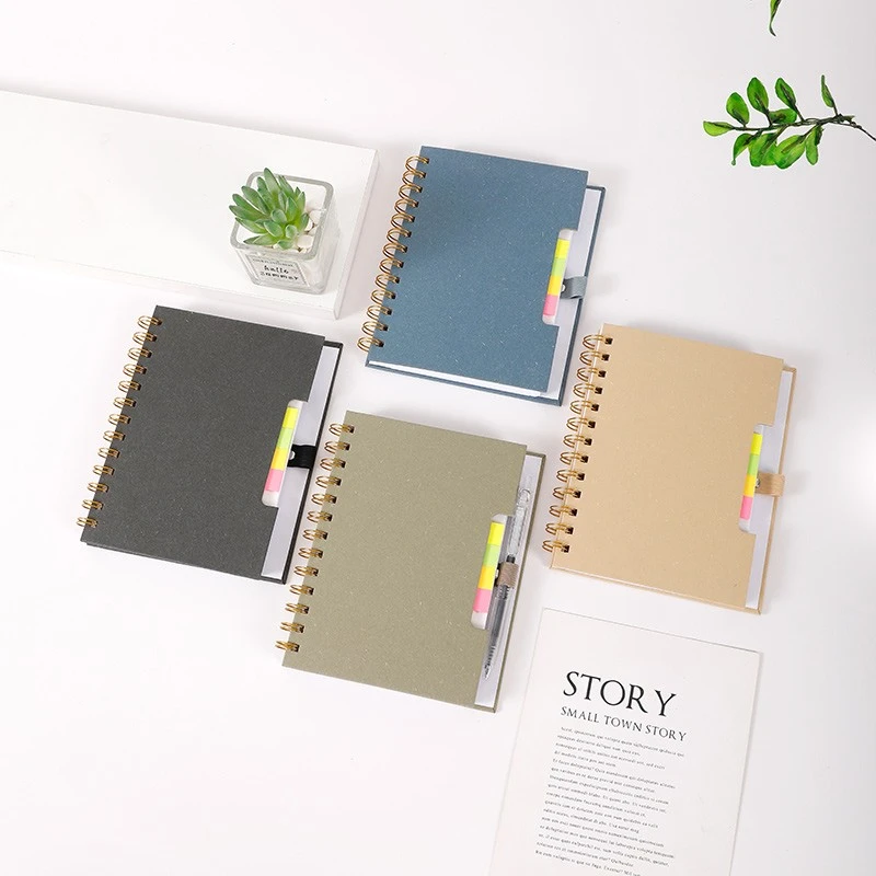 Hardcover Spiral Notebook